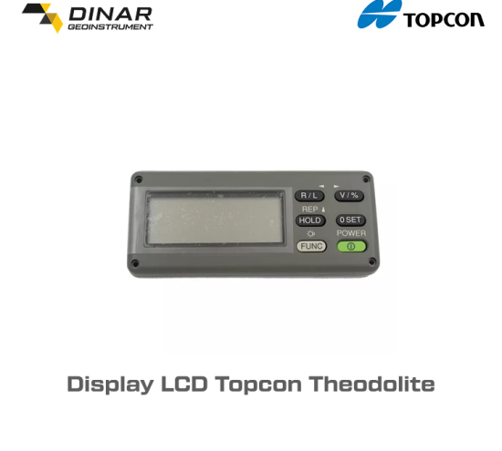 Display LCD Theodolite Topcon