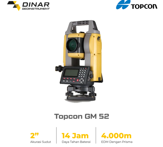 Total Station Topcon GM 52