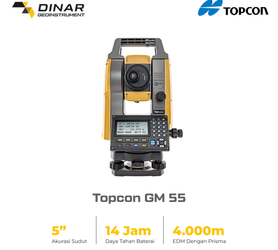 Total Station Topcon GM 55