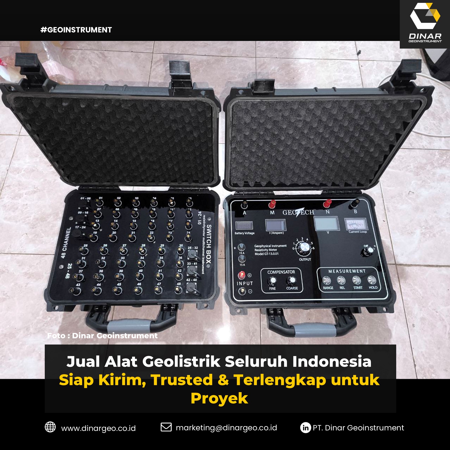 Jual Alat Geolistrik (FI)