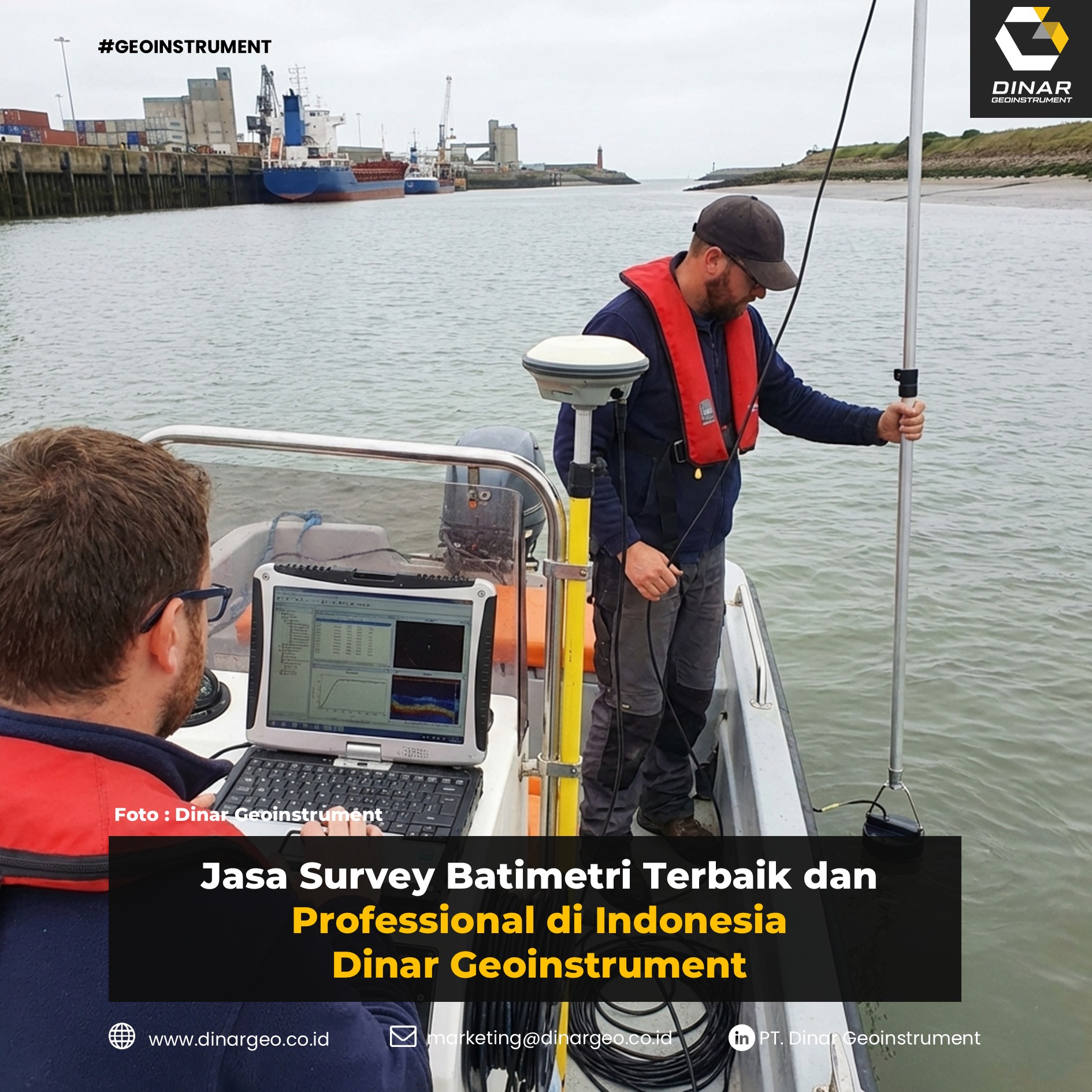 Jasa Survey Batimetri Terbaik dan Professional